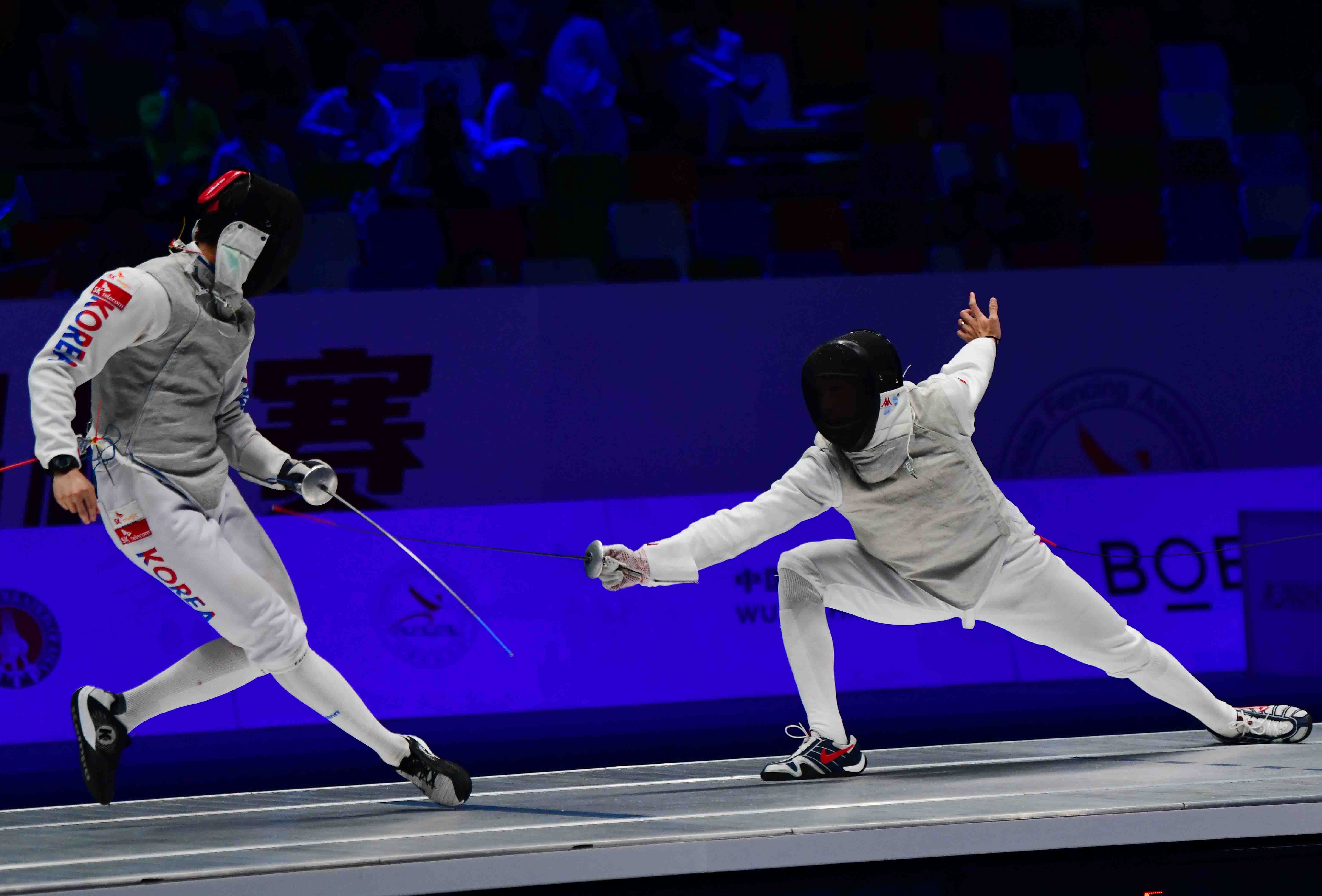 墨西哥选手在击剑赛中表现卓越 墨西哥选手在击剑赛中表现卓越