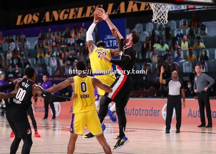 星空体育-湖人队全队爆发,大胜开拓者