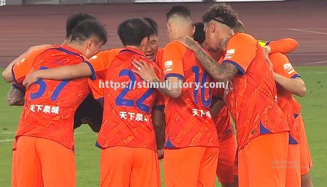 刘彬彬破门，福建天奇客场击败杭州绿城