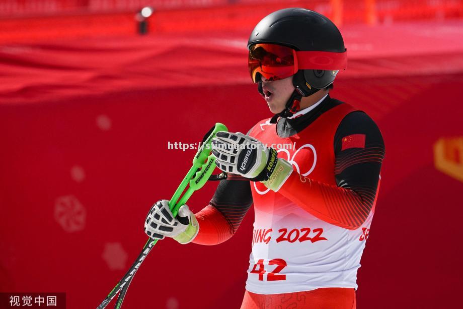 瑞士选手在自由式滑雪赛上取胜