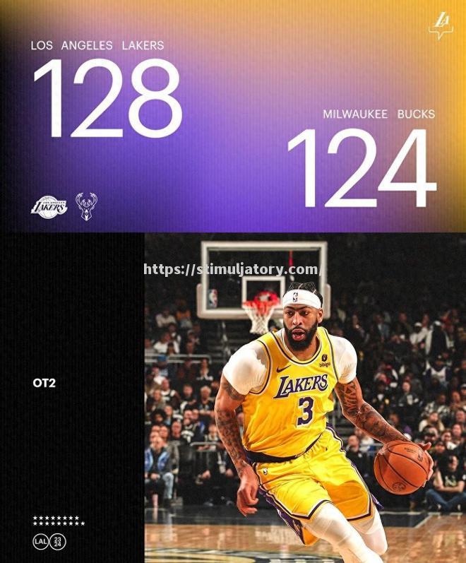 雄鹿客场击败湖人,外线投射助攻全面发挥 雄鹿客场击败湖人,外线投射助攻全面发挥