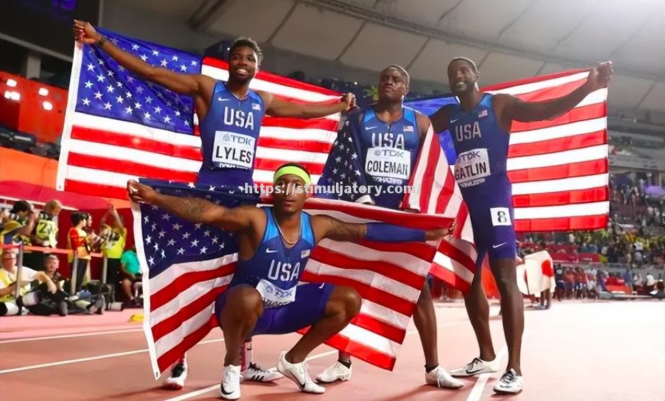 美国队在田径项目中获得金牌 美国队在田径项目中获得金牌