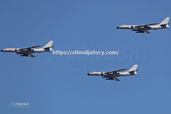 星空体育-中国航母编队中核动力轰炸机完成飞行训练