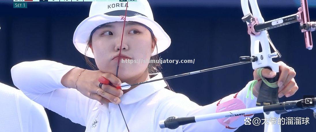 射箭女子团体决赛:韩国队夺冠 射箭女子团体决赛:韩国队夺冠