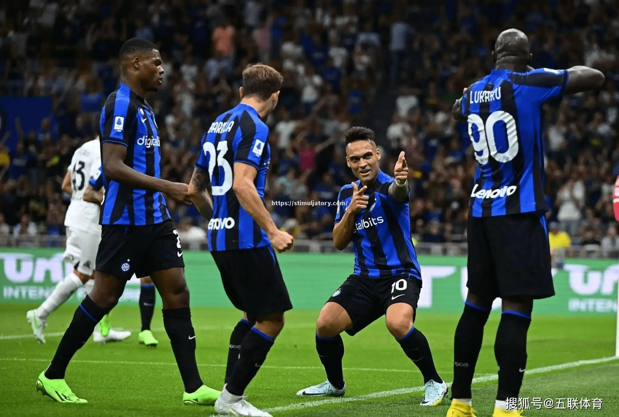 国米前场组合发挥出色，双杀对手